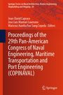 "Proceedings of the 29th Pan-American Congress of Naval Engineering" auf rotem Hintergrund mit skizzierten Schiffen.