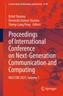 "Proceedings of International Conference on Next-Generation Communication and Computing, NGCICOM 2025, Volume 1", rote Grafik.