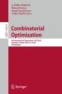 A. Ridha Mahjoub, Hakan Kutucu, Simge Küçükyavuz, Volker Kaibel (Eds.), Combinatorial Optimization, Springer, Logo unten.
