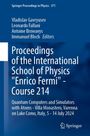 Titel: "Proceedings of the International School of Physics 'Enrico Fermi' - Course 214". Blaues Cover.
