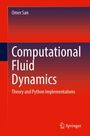 Omer San. Computational Fluid Dynamics: Theory and Python Implementations. Rotes und dunkles Cover mit Springer-Logo.