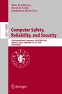 Computer Safety, Reliability, and Security, SAFECOMP 2026, Valencia. Rotes Logo mit "EWICS" und Springer-Logo unten.