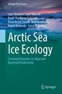 "Arctic Sea Ice Ecology: Seasonal Dynamics in Algal and Bacterial Productivity." Eislandschaft bei Sonnenuntergang.
