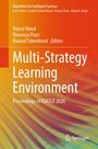 "Multi-Strategy Learning Environment" steht groß auf einem farbenfrohen Hintergrund, unten das Springer-Logo.