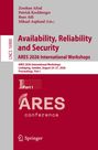 Titel: "Availability, Reliability and Security ARES 2026 International Workshops", Springer-Logo, roter Hintergrund.