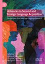 "Advances in Second and Foreign Language Acquisition. Silhouetten in bunten Schichten, illustriert."