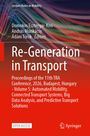 „Re-Generation in Transport“; Konferenzdetails; dynamische Linien in Blau, Grün, Rot. Vortragshinweis: Open Access.