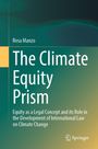 „The Climate Equity Prism“, Autor: Rosa Manzo. Gelb-grünlicher Hintergrund, Springer-Logo unten.