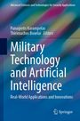 "Military Technology and Artificial Intelligence" auf abstrakten, bunten Hintergrund. Logo unten rechts: Springer.