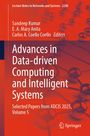 Titel: "Advances in Data-driven Computing and Intelligent Systems". Orange-roter Hintergrund, Springer-Logo unten.