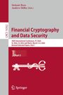Oberer Text: Stefanie Roos, Andrew Miller (Eds.). Titel: Financial Cryptography and Data Security. Rotes Springer-Logo.