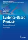 "Evidence-Based Psoriasis: Diagnosis and Treatment, Second Edition." Blaues Cover mit Autoren- und Herausgebernamen.