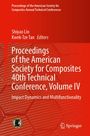 Titel: "Proceedings of the American Society for Composites 40th Technical Conference, Volume IV". Roter Hintergrund.