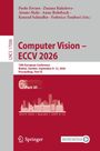 "Computer Vision – ECCV 2026, 19th European Conference, Malmö, Sweden, September 8–12, Proceedings, Part VI." Text in Weiß und Rot.