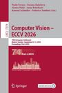 "Computer Vision – ECCV 2026. 19th European Conference Malmö, Sweden, September 8–12, 2026. Springer-Logo."