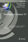 „Intelligence Science VI“. Namen: Zhongzhi Shi, Wenfei Fan, Gang Li. Konferenzdetails: ICIS 2026, Peking. Springer-Logo.