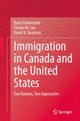 Titel: Immigration in Canada and the United States. Autoren: Barry Edmonston, Sharon M. Lee, David A. Swanson. Rotes Cover.