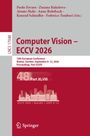 „Computer Vision – ECCV 2026“, 19th European Conference, Malmö, Sweden, September 8-12, 2026, Proceedings, Part XLVIII.