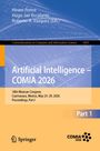 Titel: "Artificial Intelligence – COMIA 2026". Details über den 18. Mexikanischen Kongress. Springer-Logo unten links.