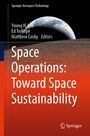 "Space Operations: Toward Space Sustainability"; Herausgeber: Young H. Lee, Ed Trollope, Matthew Cosby. Zeigt Erde und Mondoberfläche.