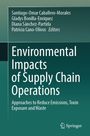 „Environmental Impacts of Supply Chain Operations“ - Buchcover mit grünem Hintergrund. Springer-Logo unten rechts.