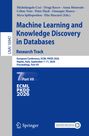 Titel: "Machine Learning and Knowledge Discovery in Databases". Blaues Cover mit Verlagslogo unten.