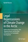 „Legal Repercussions of Climate Change in the Arctic“ von Kyriaki Noussia. Grüner, wellenartiger Hintergrund.