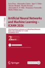 Text: "Artificial Neural Networks and Machine Learning – ICANN 2026". Ein rotes Cover mit Konferenzdetails und Springer-Logo.