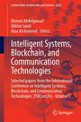 „Intelligent Systems, Blockchain, and Communication Technologies.“ Rotes Cover mit Molekülketten im Hintergrund. Springer-Logo.