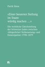 Patrik Süess: 'Einer besseren Stellung im Staate wu¿rdig machen ...', Buch