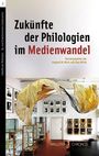 "Zukünfte der Philologien im Medienwandel". Herausgegeben von Irmgard M. Wirtz und Uwe Wirth. Raum mit Glastischen und Dekoration.
