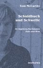 "Tom McCarthy; Schuldbuch und Schwelle; Zu Ingeborg Bachmanns Salz und Brot; DIAPHANES." Blaue Struktur mit Porträt.