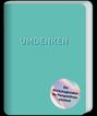 Text: "UMDENKEN", "Ein Werkzeugkasten für Perspektivenwechsel". Ein türkisfarbenes Buch mit minimalistischer Gestaltung.