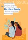 Titel: "The Life of Beauty". Illustration von zwei Frauen, die auf einem karierten Stoff sitzen, eine hält einen Spiegel.