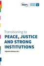 Text: "Transitioning to Peace, Justice and Strong Institutions. Rajendra Baikady (Ed.)". Logos oben: MDPI, Sustainable Development Goals.