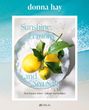 "Sunshine, Lemons and Sea Salt. Den Sommer feiern – zuhause und draußen." Zitronen in einer Schale mit Meersalz.