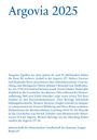 : Argovia 2025, Buch