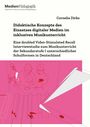 "Didaktische Konzepte des Einsatzes digitaler Medien im inklusiven Musikunterricht" steht über einer rosa Illustration.