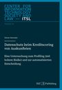 Simon Henseler: Datenschutz beim Kreditscoring von Auskunfteien, Buch
