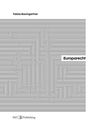 „Tobias Baumgartner“ und „Europarecht“ sind gedruckt. Linien formen das Bild von Europa.