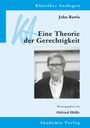 John Rawls: Eine Theorie der Gerechtigkeit, Buch