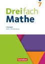 : Dreifach Mathe 7. Schuljahr. Berlin und Brandenburg - Lösungen zum Schulbuch, Buch