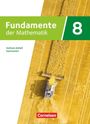 „Fundamente der Mathematik 8, Sachsen-Anhalt Gymnasium“, Luftaufnahme eines Mähdreschers im Weizenfeld, Cornelsen-Logo.