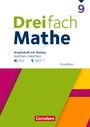 : Dreifach Mathe 9. Schuljahr - Ausgabe 2022 - Grundkurs - Nordrhein-Westfalen - Arbeitsheft mit Medien und Lösungen, Buch