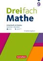 : Dreifach Mathe 9. Schuljahr - Nordrhein-Westfalen - Ausgabe 2022 - Erweiterungskurs - Arbeitsheft mit Medien und Lösungen, Buch