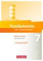 Fundamente der Mathematik 7. Schuljahr. Arbeitsheft mit Lösungen. Gymnasium Niedersachsen, Buch