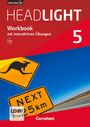 Gwen Berwick: English G Headlight Band 5: 9. Schuljahr - Allgemeine Ausgabe - Workbook mit Audios online und interaktiven Übungen auf scook.de, Buch