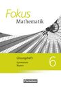Johannes Almer: Fokus Mathematik 6. Jahrgangsstufe - Bayern - Lösungen zum Schülerbuch, Buch