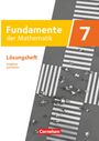 : Fundamente der Mathematik 7. Schuljahr. Ausgabe B - Lösungen zum Schulbuch, Buch