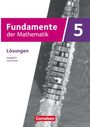 : Fundamente der Mathematik 5. Schuljahr - Ausgabe B ab 2024 - Lösungen zum Schulbuch, Buch